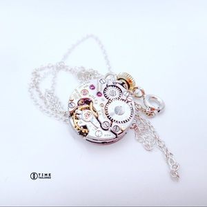 Vintage Rolex miniature ruby set pendant